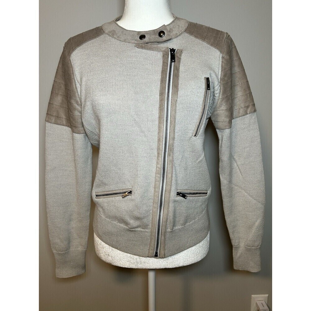 Banana Republic Angle Zip Jacket Size Medium